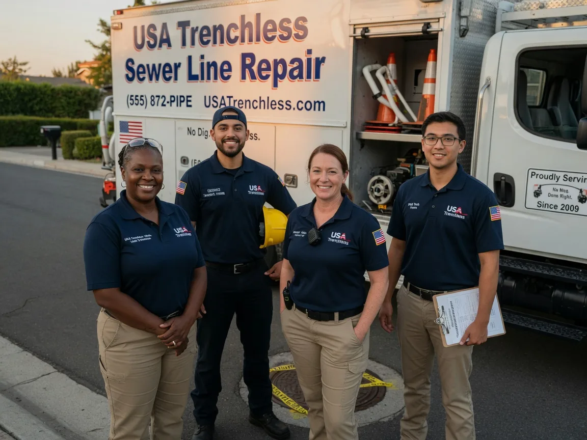 Sewer Line Repair company in Lueders, TX